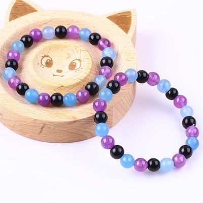 手作り エラスティック 女性エンパワーメント ブレスレット 4mm/6mm/8mm