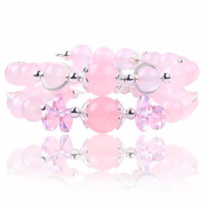 癒しのエネルギー 女性用宝石の珠のブレスレット 4/6/8/10/12mm