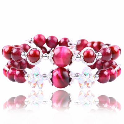 癒しのエネルギー 女性用宝石の珠のブレスレット 4/6/8/10/12mm