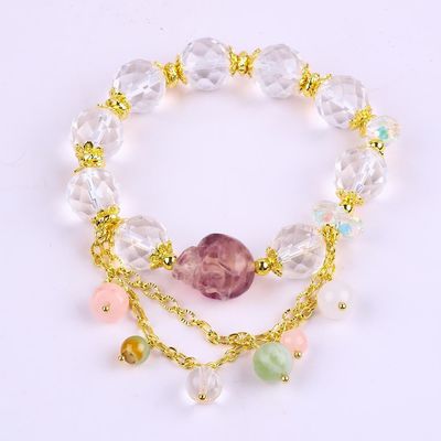パーティー 宝石 石 ストレッチ ブレスレット ギフト プレゼント