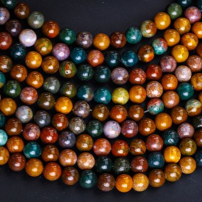8mm 天然の海石 宝石 数珠 治癒 結晶石 数珠 宝石製作