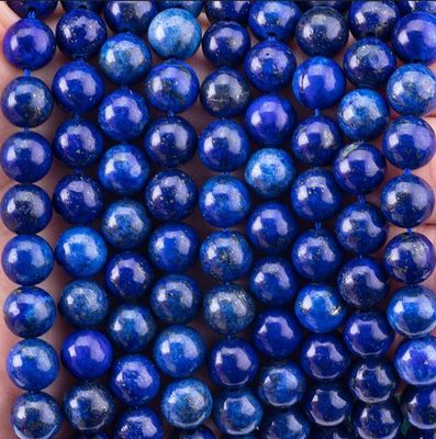半貴重石 ラズル 丸珠 水晶 宝石 ローズ 珠 糸 DIY 宝石 製作