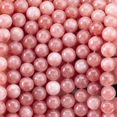 8mm 太陽石 宝石 数珠 治癒 水晶石 数珠 宝石 製作