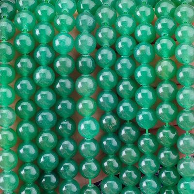 8mm 緑色アベンチュリン宝石 数珠 治癒 水晶石 数珠 宝石製造