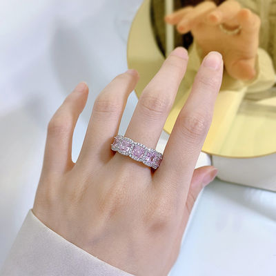 デラックス 黄色い宝石 結婚指輪 パーティー