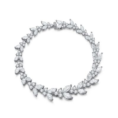 18K ゴールド 小麦耳 モイサナイト テニス ブレスレット 婚約