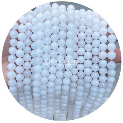 卸売 丸型 天然石 数珠 丸型 緩い 宝石 数珠 アクセサリー 8mm アクアマリン 緩い 数珠 DIY 宝石