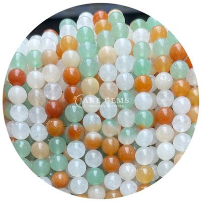 卸売 丸型 天然石 数珠 丸型 緩い 宝石 数珠 アクセサリー 8mm アクアマリン 緩い 数珠 DIY 宝石
