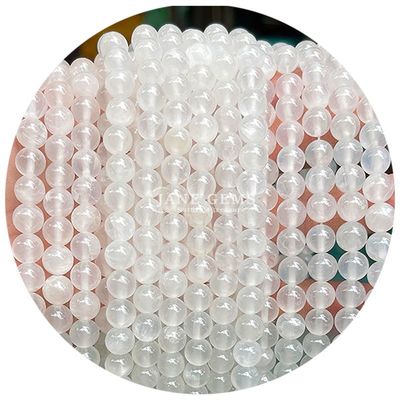 卸売 丸型 天然石 数珠 丸型 緩い 宝石 数珠 アクセサリー 8mm アクアマリン 緩い 数珠 DIY 宝石