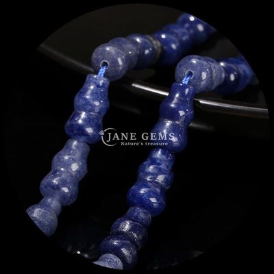 カボチャ 形 の 数珠 結晶 宝石 瓶 形 の 松散 な 数珠 糸 DIY 宝石 制作