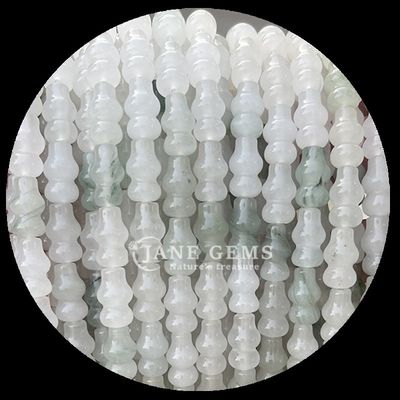 カボチャ 形 の 数珠 結晶 宝石 瓶 形 の 松散 な 数珠 糸 DIY 宝石 制作