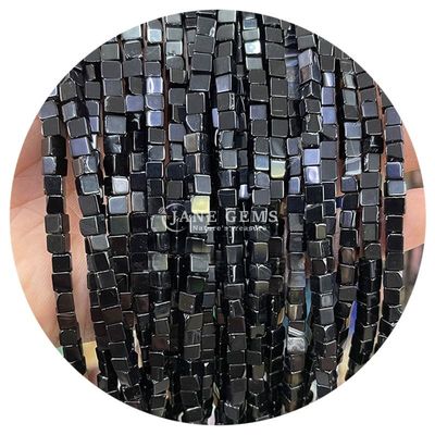 天然結晶宝石 広角アゲートビーズ キューブ 松散 ターコイズビーズ アクセサリー 宝石製造用スペース