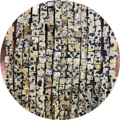 天然結晶宝石 広角アゲートビーズ キューブ 松散 ターコイズビーズ アクセサリー 宝石製造用スペース