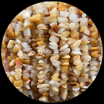 緑色アヴェンチュリン宝石 数珠 天然結晶 不規則形 切片 砂石 松散 数珠 ストランド ブレスレット