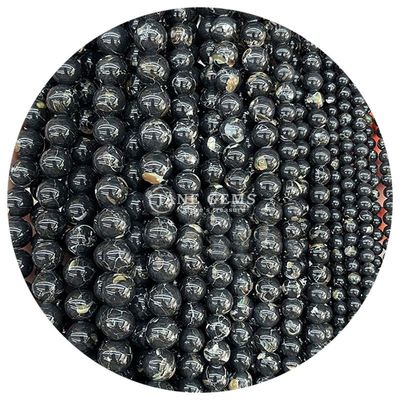 天然宝石 丸い松散珠 8mm 多彩色 ストライプ アガート 松散珠 丸い珠 宝石用スペース