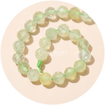卸売 本物の天然宝石 松散珠 面の水晶 松散珠 ローズ クォーツ 石珠 工芸用