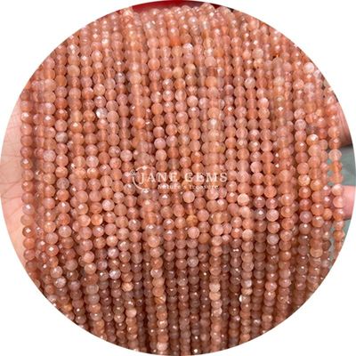 卸売 半貴重宝石 面珠 面珠 松散 石珠 アクセサリー ジュエリー用 ローズ クォーツ 珠 隔離器