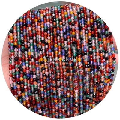 本物の異なる結晶素材 DIY手作りブレスレット製造のための 癒しの松散なビーズ