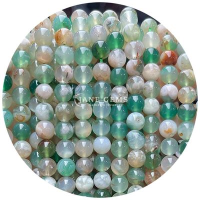 自然丸 滑らかなミックス アゲート ゆるやかな珠 ストランド DIY ジュエリー&工芸品 マキニング