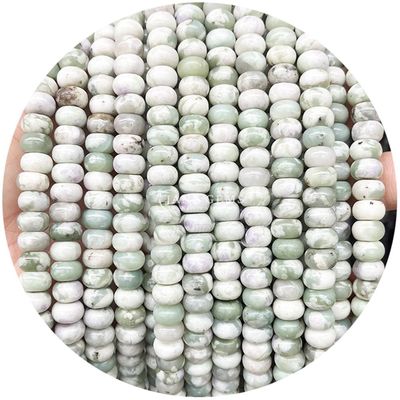 本物の天然に磨かれた滑らかな宝石 丸い珠 ストランド DIYアクセサリー 宝石プレゼント