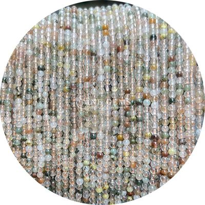 癒しのエネルギー 半貴重石 滑らかな丸い ゆるやかな 数珠 斑馬 ジャスパー 天然 数珠 糸 DIY