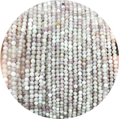 癒しのエネルギー 半貴重石 滑らかな丸い ゆるやかな 数珠 斑馬 ジャスパー 天然 数珠 糸 DIY