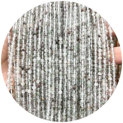 癒しのエネルギー 半貴重石 滑らかな丸い ゆるやかな 数珠 斑馬 ジャスパー 天然 数珠 糸 DIY
