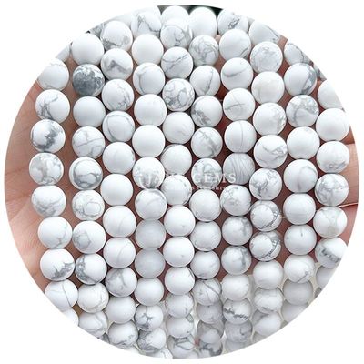 磨いた丸型珠 DIY 装飾 半成品 磨いた石 数珠