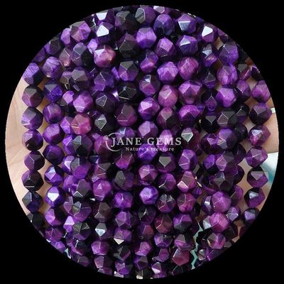 多色 癒しのエネルギー 繊細な石の珠 青い虎の目 宝石製作