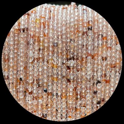 宝石 キューブ 数珠 ルビー ゾイサイト 虎の目 松散な線 方角 数珠 DIY 宝石制作