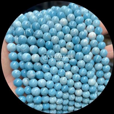 多彩宝石 数珠 天然宝石 数珠 水真石 DIY ジュエリー製造用品のための松散糸