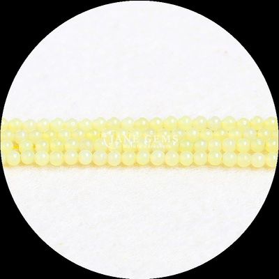 鮮やかな丸い多色 DIY 宝石 ミニ ゆるい ツーマリン 黄玉 ゆるい 糸 数珠