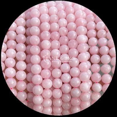 丸い珠 色々 天然 ローズ クォーツ 金色  Rutilated クォーツ DIY 宝石