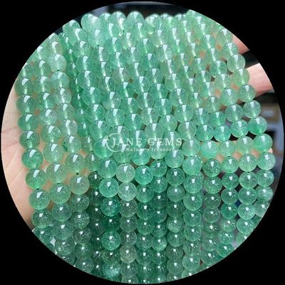 丸い珠 色々 天然 ローズ クォーツ 金色  Rutilated クォーツ DIY 宝石