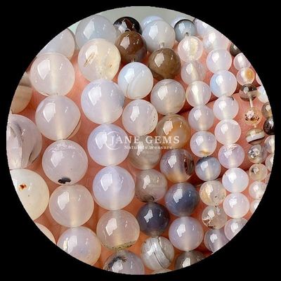 ストライプされたアゲートビーズ 宝石ビーズ 8mm ジュエリー制作 DIY ハート