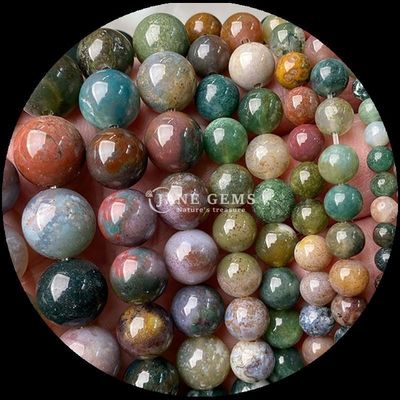 宝石 8mm 数珠 様々なアゲート 数珠 緑アゲート カーネリアン 茶色アゲート ゆるい 数珠 糸 DIY