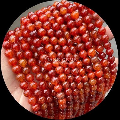 宝石 丸い形 多色アゲート 数珠 DIY 宝石 耳飾り