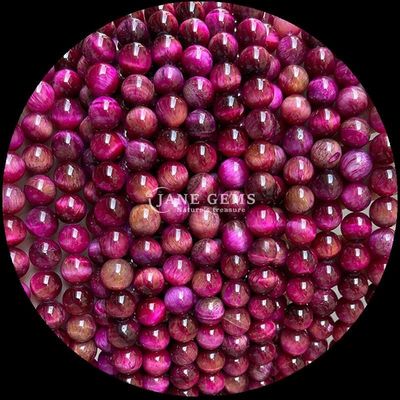 DIY 宝石 宝石 珠 8mm 丸い形 タイガーの目 松散な珠