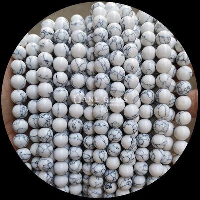8mm 磨き宝石 宝石用珠宝 宝石製作用品 色々 ターコイズ 松散な珠子