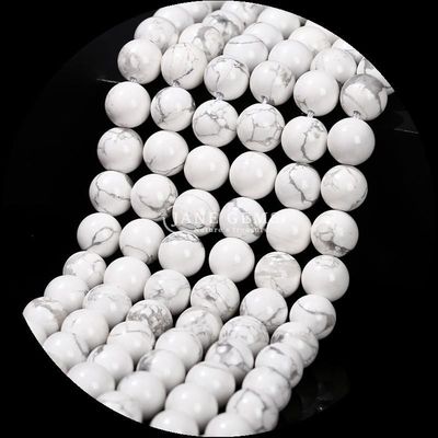 多色 丸切りの宝石 様々な種類 ハウライト アフリカ ターコイズ 数珠 DIY 宝石