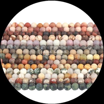 原産地 天然宝石 数珠 8mm 丸い糸 DIY ジュエリー プロジェクト