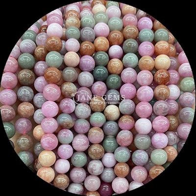 多彩の天然宝石の珠 玉飾りデザイナーにぴったり