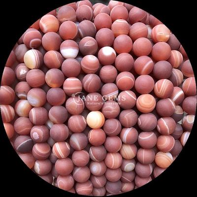 8mm 天然宝石 数珠 数珠 数珠 様々な帯状アゲート 凍結式 松散 数珠 糸 手作り 数珠 アクセサリー