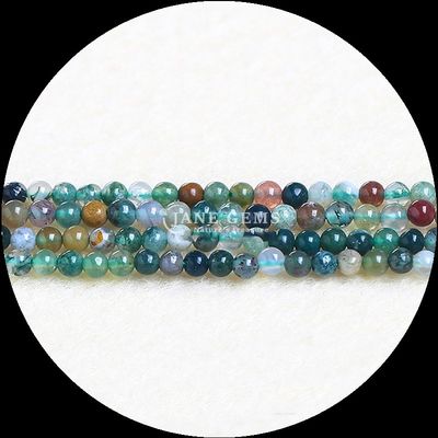 色とりどりの宝石の珠 丸切りの小さなツーマリンの結晶 松散な珠