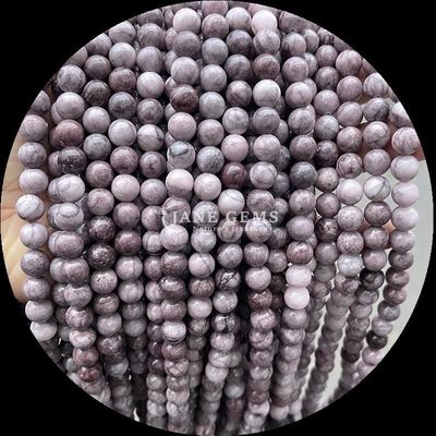 8mm 磨いた宝石の珠 ヘマタイト・ユーパーライト ほか 様々な種類 クリスタル・ヒーリング・ストーン ファッションアクセサリー用の松散な珠糸