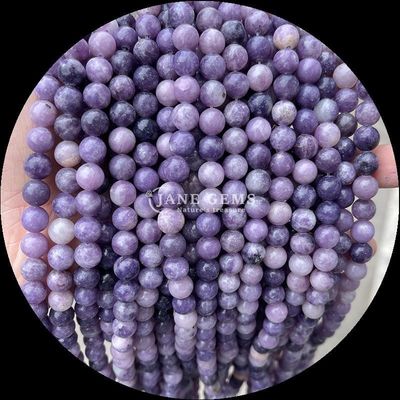 8mm 磨いた宝石の珠 ヘマタイト・ユーパーライト ほか 様々な種類 クリスタル・ヒーリング・ストーン ファッションアクセサリー用の松散な珠糸