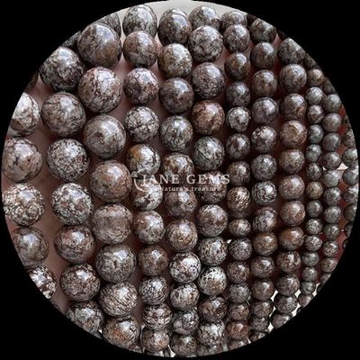 8mm 磨いた宝石の珠 ヘマタイト・ユーパーライト ほか 様々な種類 クリスタル・ヒーリング・ストーン ファッションアクセサリー用の松散な珠糸