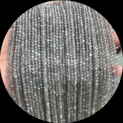 丸い形 多色の宝石 数珠 天然結晶 癒し ローズ・クォーツ ラピスラズリ 面目 の 松散 な 数珠 糸 DIY 宝石