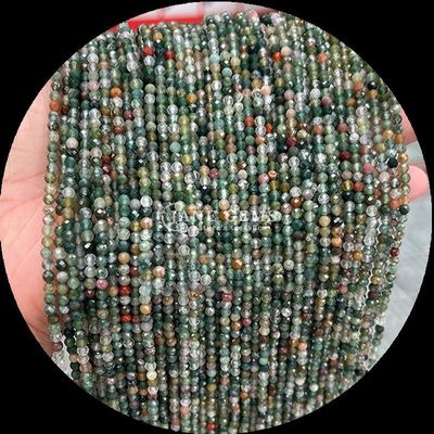 8mm 多彩宝石珠 赤ジャスパー タイガーの目 ミニ 面の結晶 癒しの松散な珠の糸 宝石のデザインと生産